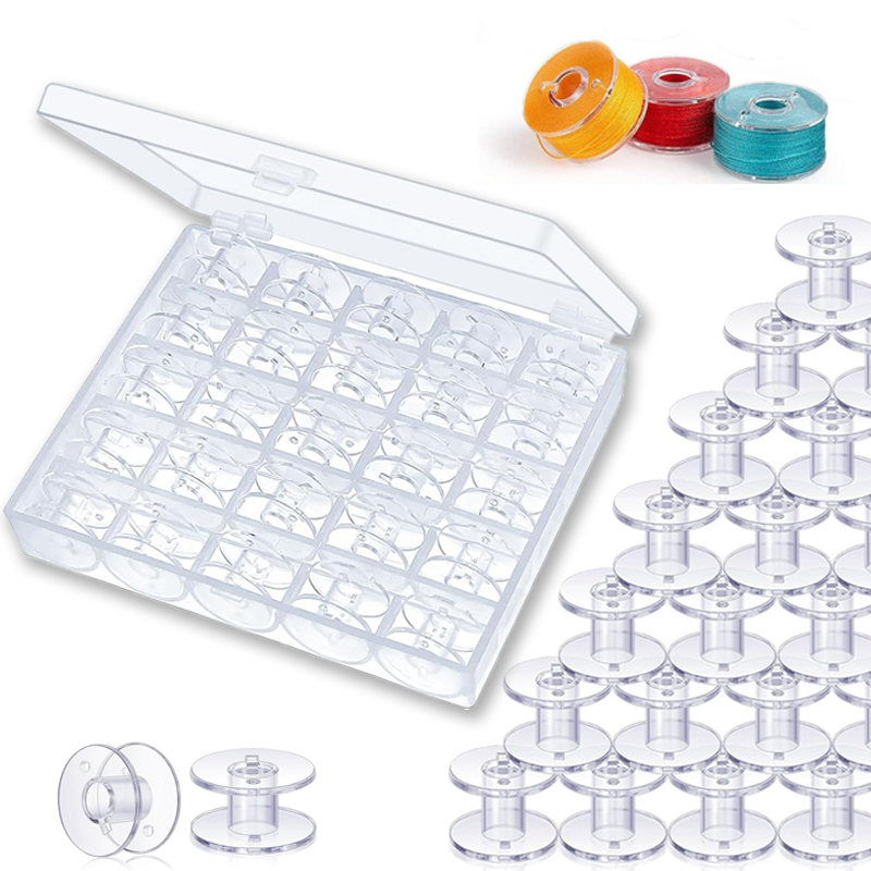 25pcs Home Sewing Machine Bott - огляд і ціна Craft Embellishment Storage