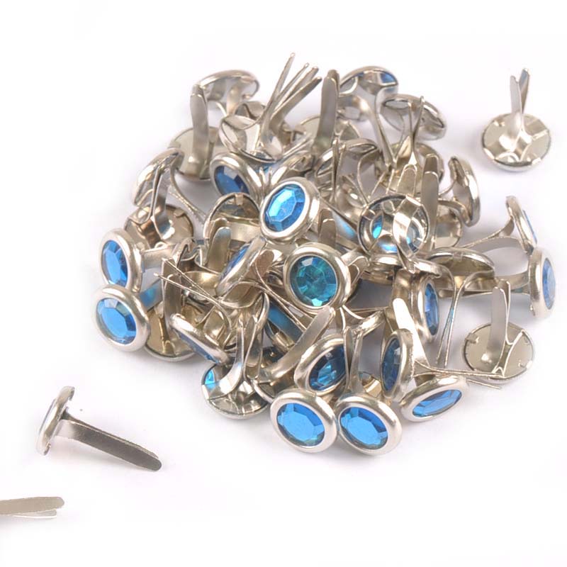 50pcs 8.5X15mm Mix Rhinestone  - огляд і ціна Embellishments For Scrapbooking