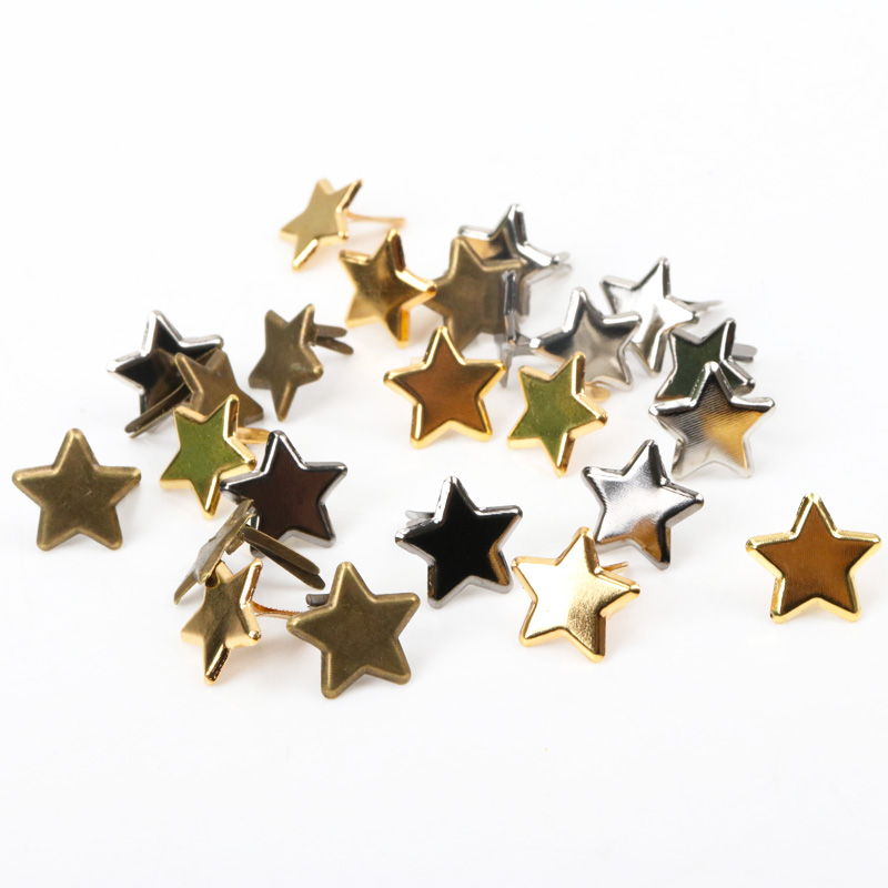 50pcs Mixed Metal Star Brad St - огляд і ціна Embellishments For Scrapbooking