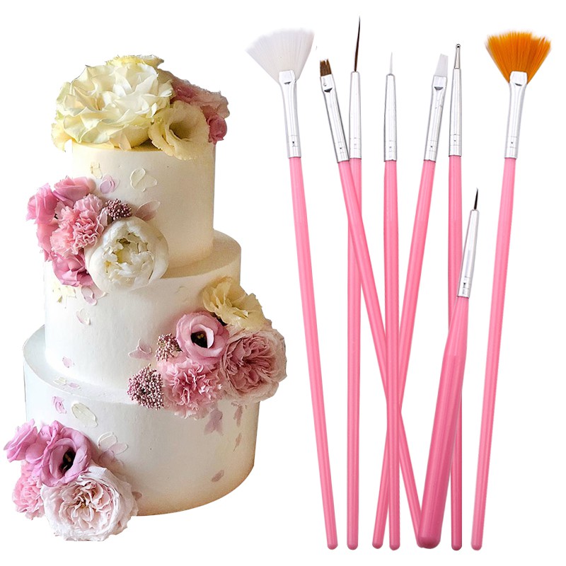 15Pcs/Set Sugar Craft Brush Fo - огляд і ціна Embellishment Crafts