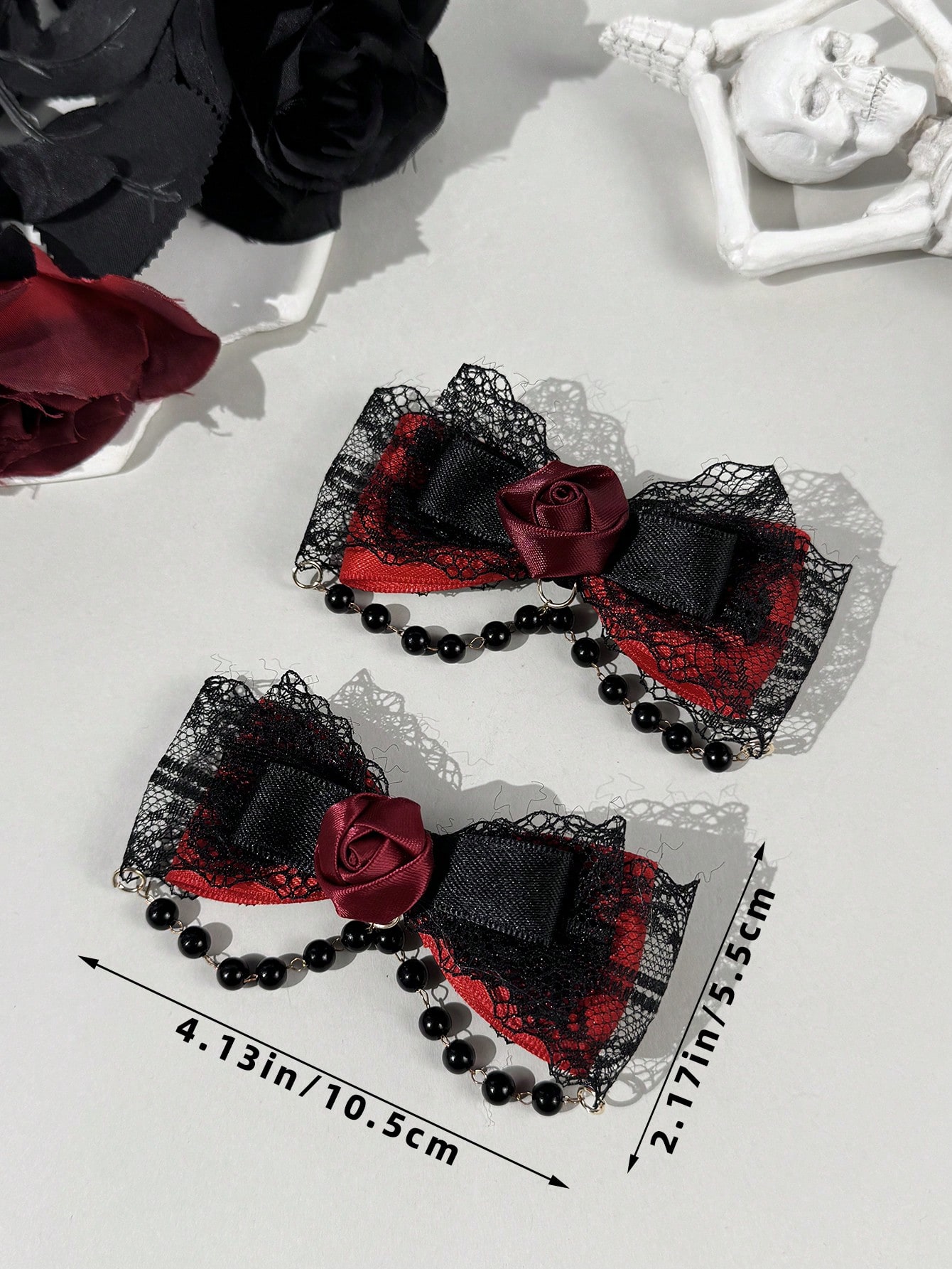 2-piece Gothic style lace ribb - огляд і ціна Lace Ribbon Trim