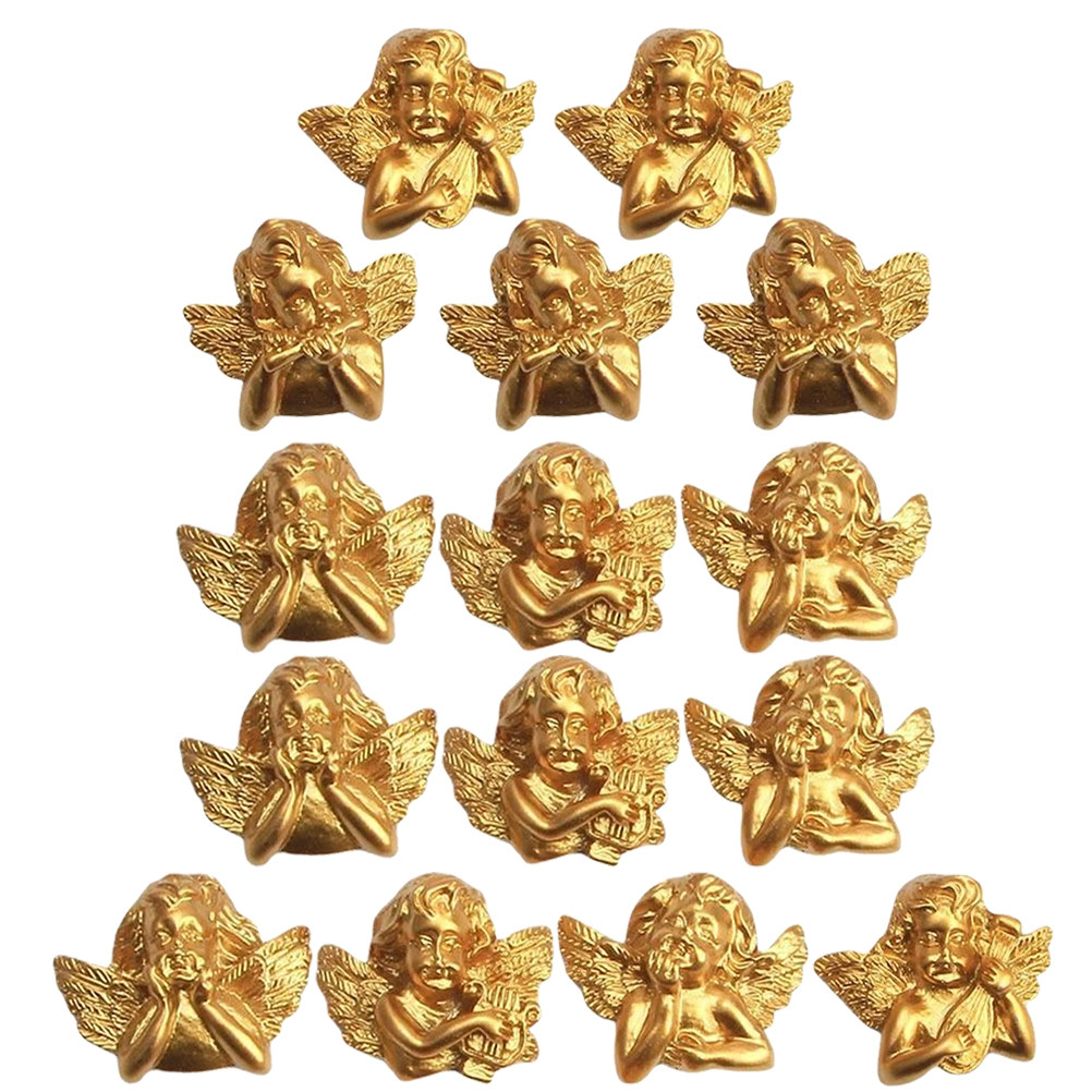 15pcs Resin Angel Accessories  - огляд і ціна Craft Embellishments
