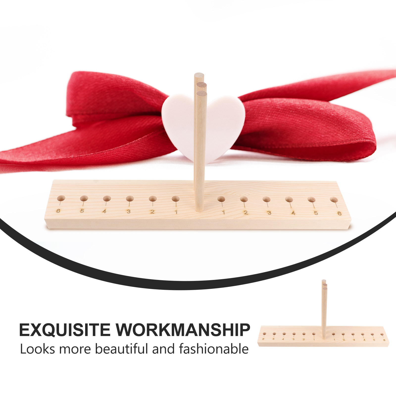 Premium Wooden Bow Maker for E - огляд і ціна Pom Pom Maker Tool