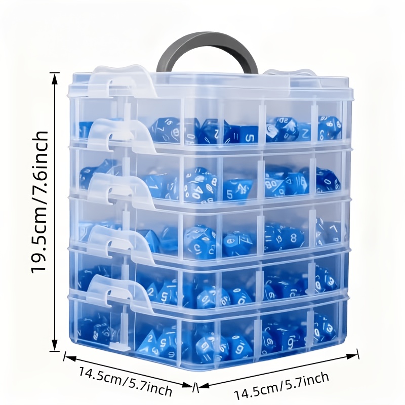 5-layer transparent storage bo - огляд і ціна Craft Embellishment Storage