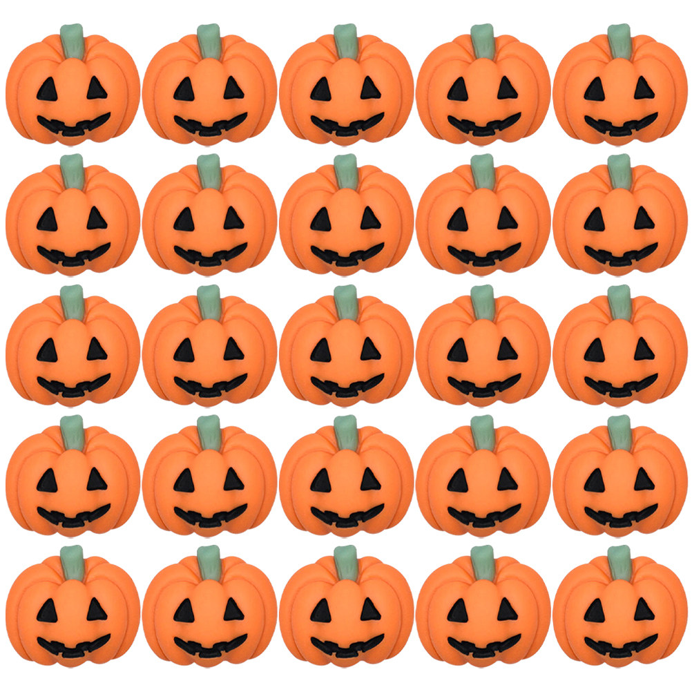 50Pcs Mini Resin Pumpkin Charm - огляд і ціна Craft Embellishments