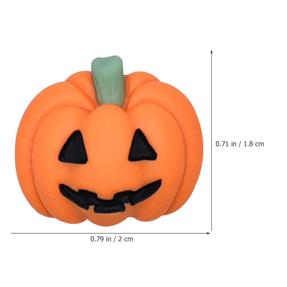 50Pcs Mini Resin Pumpkin Charm - огляд і ціна Craft Embellishments