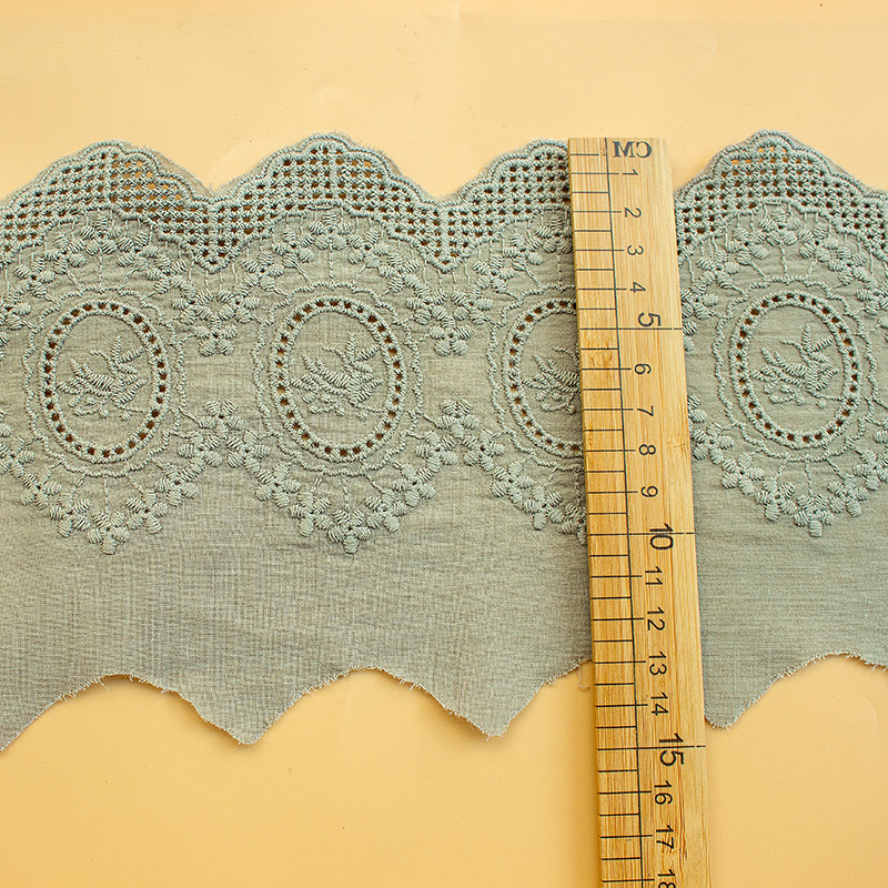 2Yards Colorful  Cotton Embroi - огляд і ціна Lace Ribbon Trim