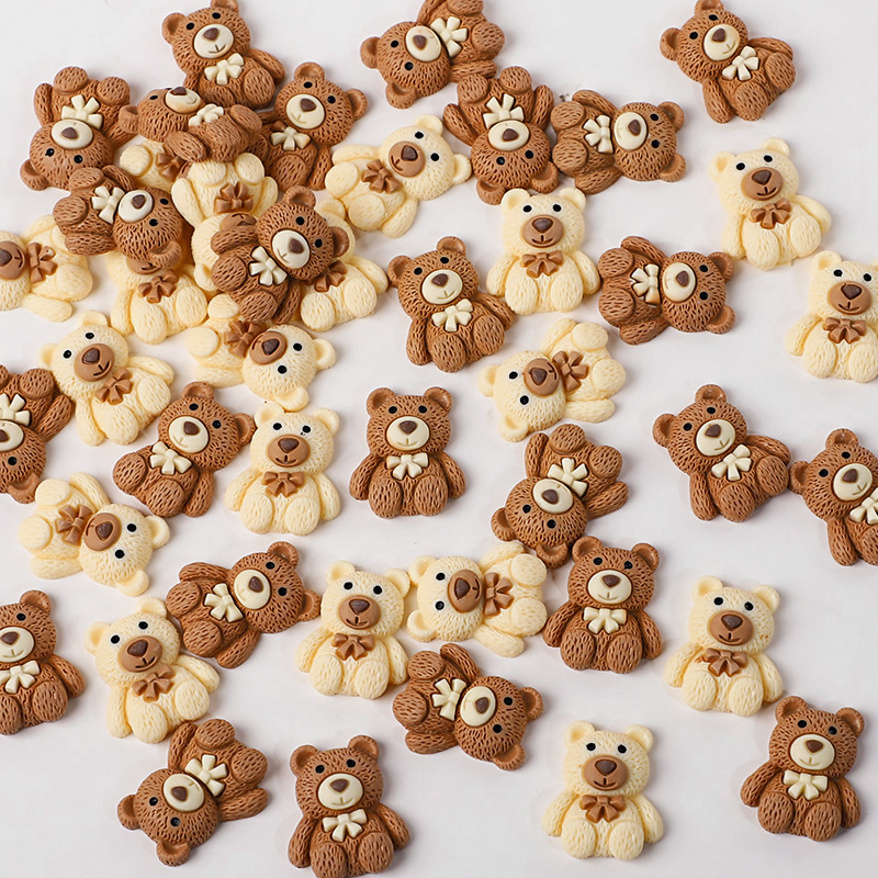 10/30/50pcs Resin Teddy Bear C - огляд і ціна Embellishments For Scrapbooking