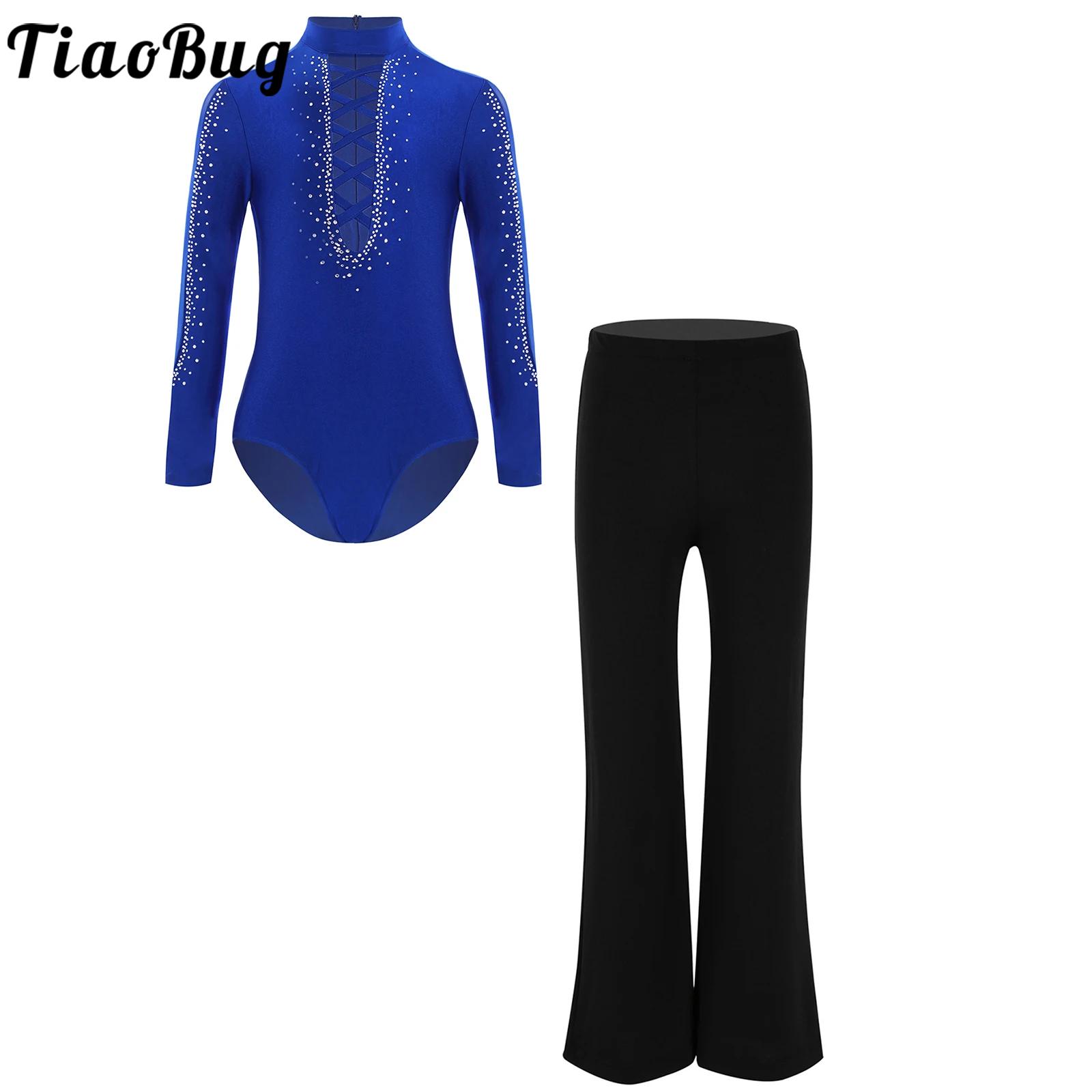 Kids Boys Latin Dance Suit Str - огляд і ціна Rhinestone Banding Trim